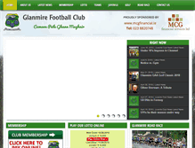 Tablet Screenshot of glanmiregaa.ie